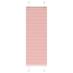 Berkfield Home Pleated Blind Pink 45x100 cm Fabric Width 44.4 cm Polyester