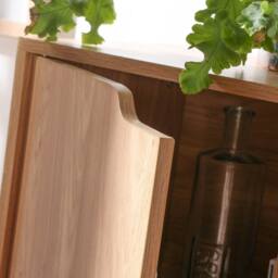 CALICOSY 9-Compartment Unit With 5 Doors, Wood Finish, 89Cm Wide - MODU in Natural - thumbnail 9
