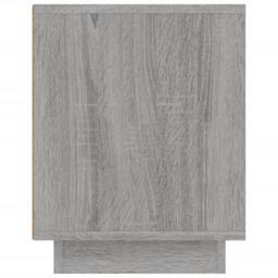 Berkfield Home TV Cabinet Grey Sonoma 102x35x45 cm Engineered Wood - Size: 102 x 35 x 45 cm - thumbnail 8