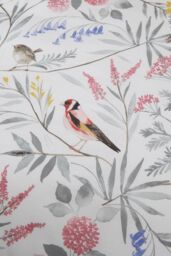 Dreams & Drapes 'Caraway' Reversible Duvet Cover Set in Pink - Size: Super King - thumbnail 4