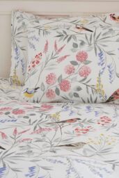 Dreams & Drapes 'Caraway' Reversible Duvet Cover Set in Pink - Size: Super King - thumbnail 3