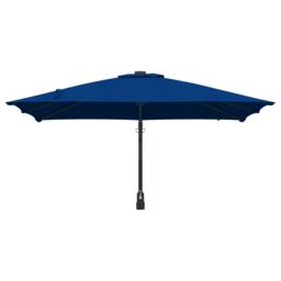 Berkfield Home Garden Parasol Azurblau 2.5 x 2.5 m Fabric in Blue - thumbnail 4