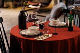 Mikasa Limestone 12pc Porcelain Dinner Set, White - thumbnail 2