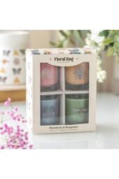 KDMD Set of 4 Floral Bug Mandarin & Bergamot Candles - thumbnail 2