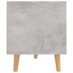 Berkfield Home TV Cabinet Concrete Grey 90x40x48.5 cm Engineered Wood - thumbnail 6