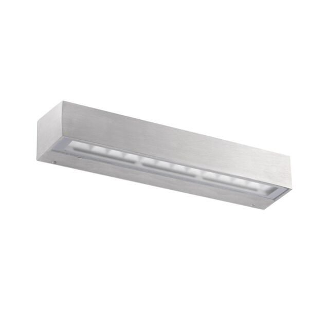 Netlighting Tacana LED Outdoor Up Down Wall Light Aluminium IP65 in Grey - image 1