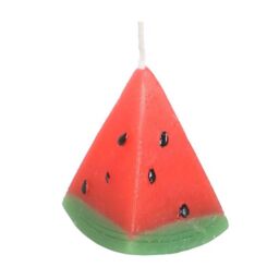 Something Different Watermelon Shaped Candle (Pack of 3) in Red - thumbnail 2