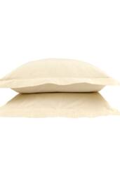 Hotel Pure Luxury 5 Star Oxford Pillowcase - Pair in Cream - Size: Standard Pillow Case - thumbnail 5