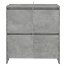 Berkfield Home Sideboard Concrete Grey 70x41x75 cm Engineered Wood - Size: 70 x 41 x 75 cm
