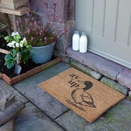 Artsy Mats Ay Up Duck Coir Doormat (60 x 40cm) in Brown - Size: 40 cm x 60 cm - thumbnail 3