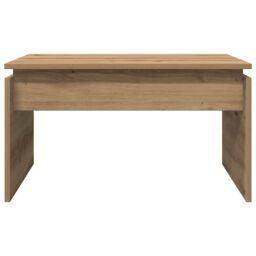 Berkfield Home Coffee Table Artisan Oak 68x50x38 cm Engineered Wood in Brown - Size: 68 x 50 x 38 cm - thumbnail 4