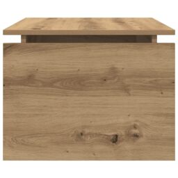Berkfield Home Coffee Table Artisan Oak 68x50x38 cm Engineered Wood in Brown - Size: 68 x 50 x 38 cm - thumbnail 5