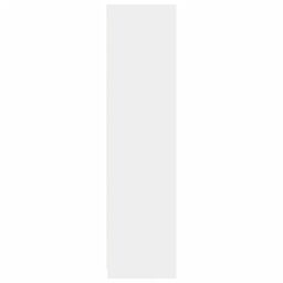 Berkfield Home Wardrobe White 100x50x200 cm Engineered Wood - Size: 100 x 50 x 200 cm - thumbnail 5