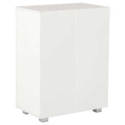 Berkfield Home Sideboard High Gloss White 60x35x80 cm Engineered Wood - Size: 60 x 35 x 80 cm - thumbnail 5
