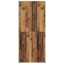 Berkfield Home Highboard Old Wood 40x42.5x185 cm Engineered Wood in Brown - thumbnail 6