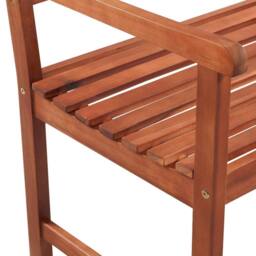 Berkfield Home Garden Bench 120 cm Solid Acacia Wood in Brown - thumbnail 4