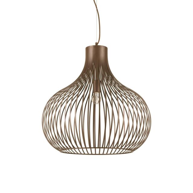 Netlighting Onion 1 Light Ceiling Pendant Brown - image 1