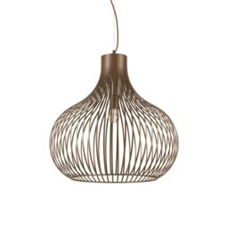 Netlighting Onion 1 Light Ceiling Pendant Brown - thumbnail 1