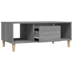 Berkfield Home Coffee Table Grey Sonoma 90x50x36, 5 cm Engineered Wood - thumbnail 6
