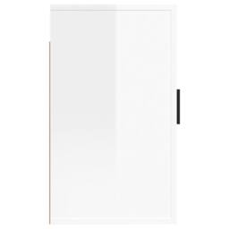 Berkfield Home Wall Mounted TV Cabinets 2 pcs High Gloss White 40x34.5x60 cm - thumbnail 7