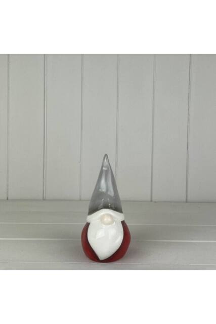 KDMD Red/Grey Ceramic Gonk 16cm in Grey - image 1