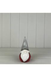 KDMD Red/Grey Ceramic Gonk 16cm in Grey - thumbnail 1