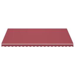 Berkfield Home Replacement Fabric for Awning Burgundy Red 5x3 m - thumbnail 3