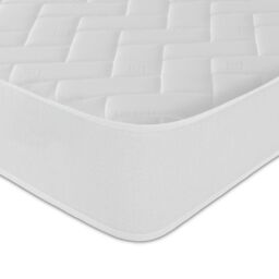 Starlight Beds Hybrid Spring & Memory Foam Mattress Soft Firmness Durable Surface in White - Size: EU Double - thumbnail 5
