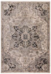 The Rug Shop UK Beige Traditional Polyester Luxurious Easy To Clean Rug - Size: 200 cm x 290 cm - thumbnail 9