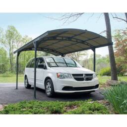 Palram Carport Atlas 5000 Solar, Polycarbonate, L494.5 x W287.5 x H239 - Grey - thumbnail 4