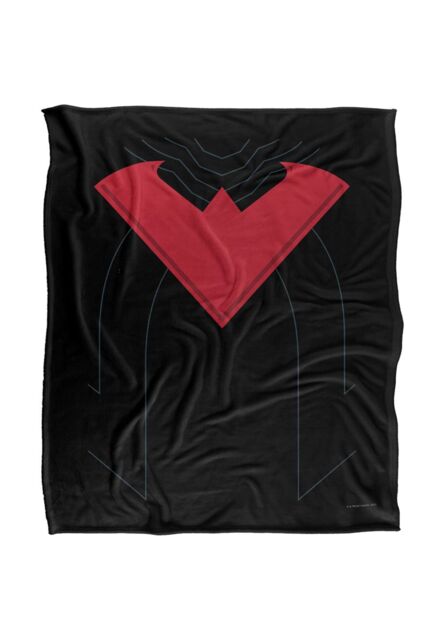 DC Comics Batman Nightwing 52 Blanket 152 x 127 cm in White - image 1