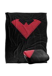 DC Comics Batman Nightwing 52 Blanket 152 x 127 cm in White - thumbnail 2