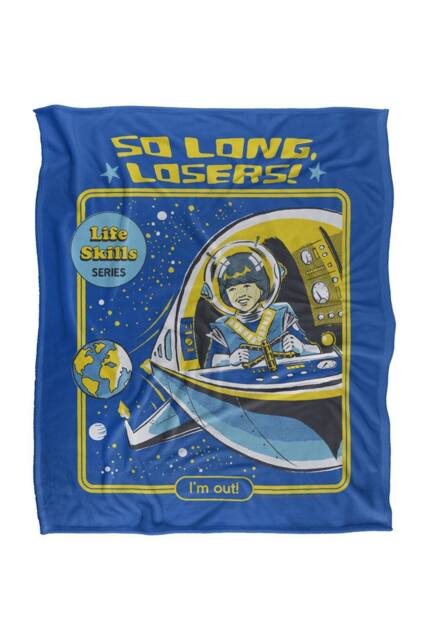 Steven Rhodes So Long Losers Silky Touch Super Soft Throw Blanket - Size: Large - image 1