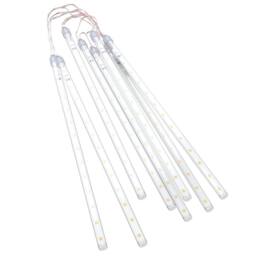Berkfield Home Meteor Lights 8 pcs 30 cm Warm White 192 LEDs Indoor Outdoor - thumbnail 3