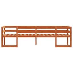 Berkfield Home Kids' Bed Frame without Mattress Wax Brown 90x200 cm - thumbnail 5