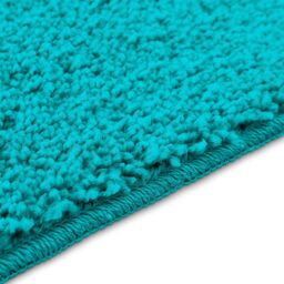 Berkfield Home 2 Piece Bath Mat Set Turquoise Polypropylen Non-Slip - Size: Medium - thumbnail 8