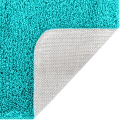 Berkfield Home 2 Piece Bath Mat Set Turquoise Polypropylen Non-Slip - Size: Medium - thumbnail 6