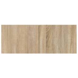 Berkfield Home Classic Wall-mounted TV Cabinet Sonoma Oak Engineered Wood in Brown - thumbnail 6