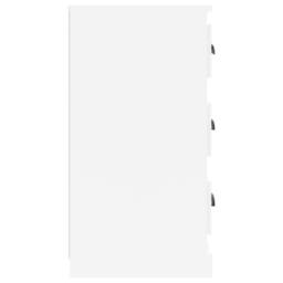 Berkfield Home Sideboard High Gloss White 70x35.5x67.5 cm Engineered Wood - thumbnail 5