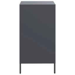 Berkfield Home Sideboard Anthracite 35x39x73.5 cm Cold-rolled Steel in Dark Grey - thumbnail 6