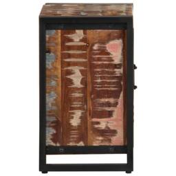 Berkfield Home Bedside Cabinets 2 pcs Multicolour Solid Rough Wood Mango - thumbnail 5
