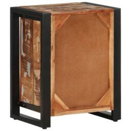 Berkfield Home Bedside Cabinets 2 pcs Multicolour Solid Rough Wood Mango - thumbnail 6