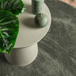 Berkfield Home Modern Area Rug Forest Green 140x200 cm Polyester Non-Slip - Size: Medium - thumbnail 6