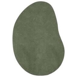 Berkfield Home Modern Area Rug Forest Green 140x200 cm Polyester Non-Slip - Size: Medium - thumbnail 3