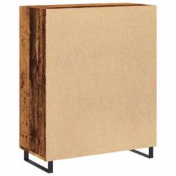 Berkfield Home Sideboard Old Wood 69.5x34x90 cm Engineered Wood in Brown - thumbnail 6