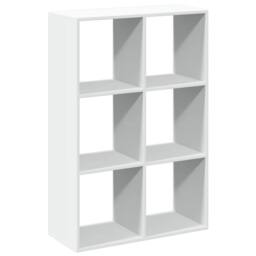 Berkfield Home Room Divider Bookcase White 69.5x29x103.5 cm Engineered Wood - thumbnail 7