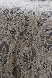 Dreams & Drapes Harriet -100% Cotton Double Duvet Cover Set in Natural - thumbnail 3