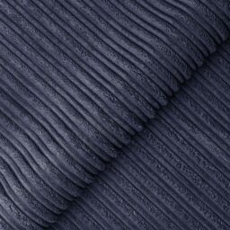 Furnishings For Less UK Luxor Jumbo Cord Fabric 3 Seater Sofa in Navy - thumbnail 3
