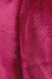 Catherine Lansfield 'Raschel Velvet Touch' Blanket Throw in Bright Pink - Size: 130 cm x 170 cm - thumbnail 3