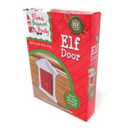Elves Behaving Badly Christmas Elf Door In a Box Decoration - thumbnail 2